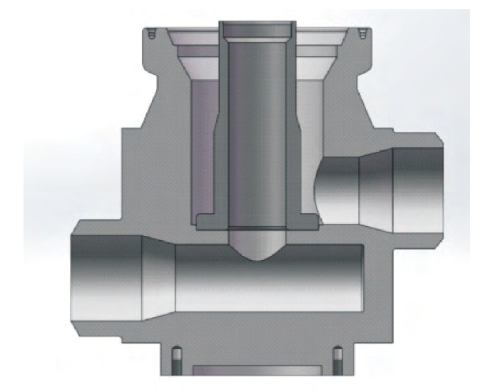 圖6 基于管匯的水下流量計模塊對接結構